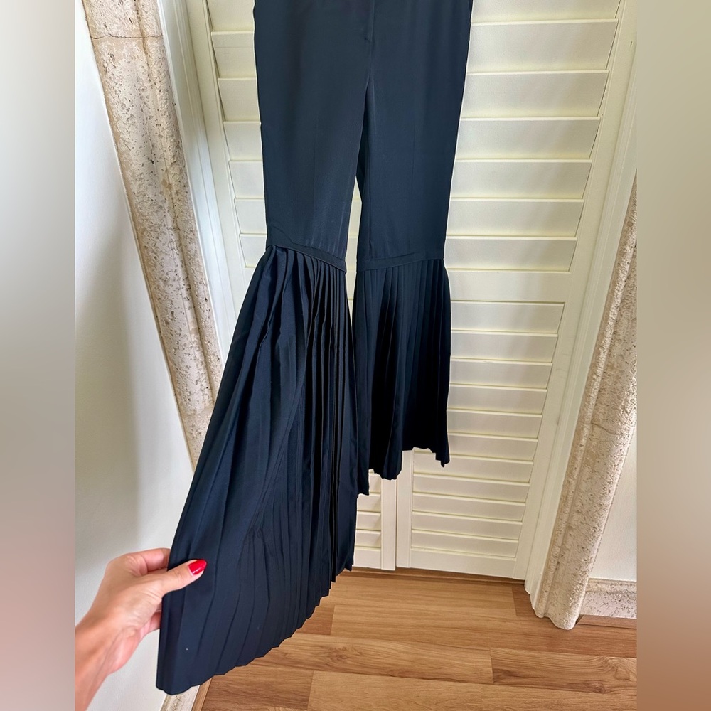 Stella McCartney wool flared pants.